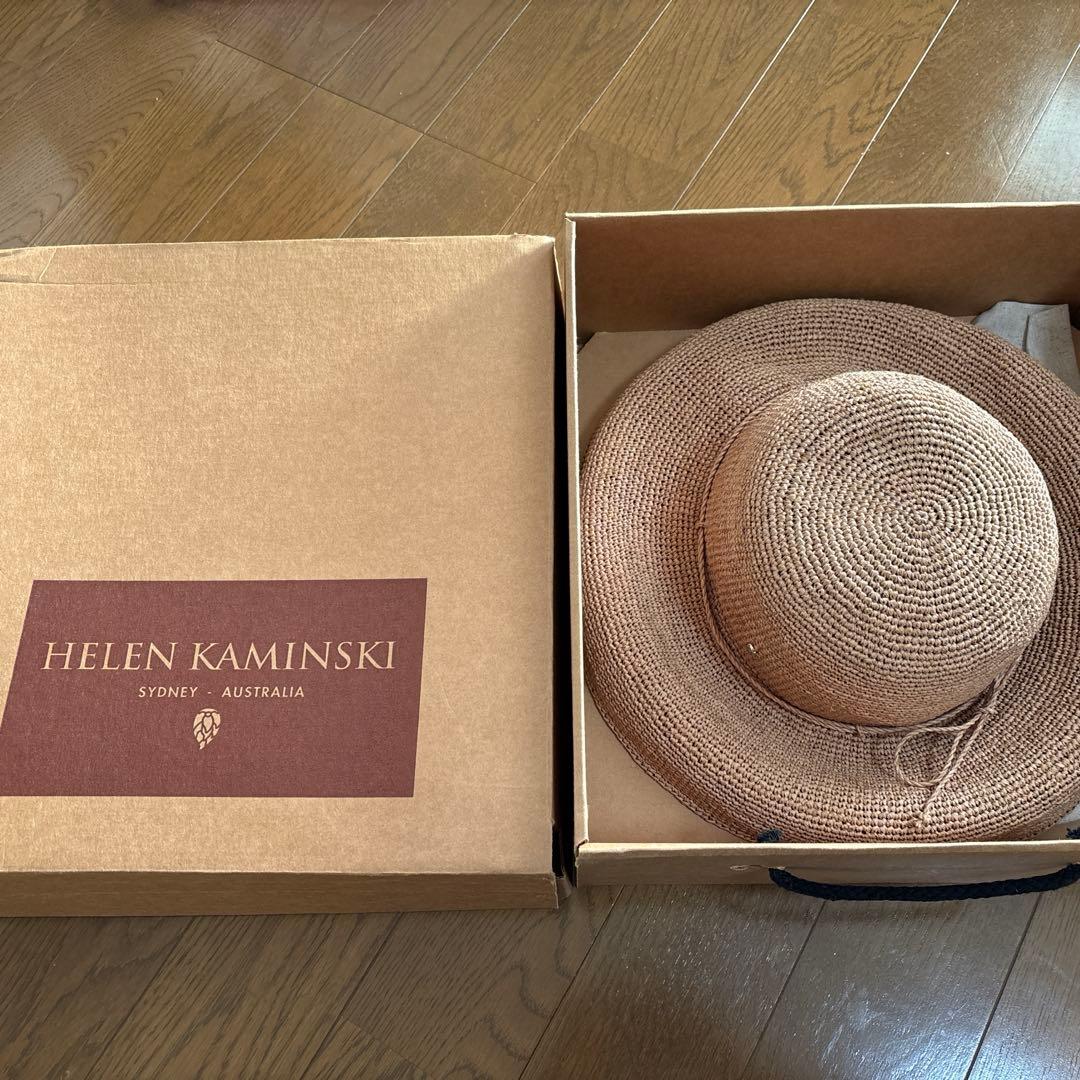 ヘレンカミンスキー　ラフィア　帽子
