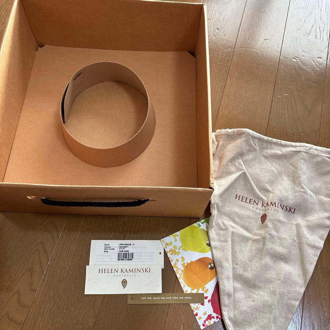 ヘレンカミンスキー　ラフィア　帽子