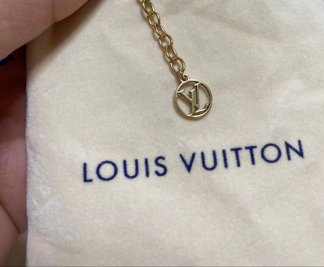 LOUIS VUITTON ネックレス ロゴチャーム付きnaop
