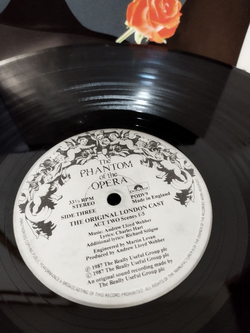 ●The PHANTOM of the OPERA オペラ座の怪人 レコード