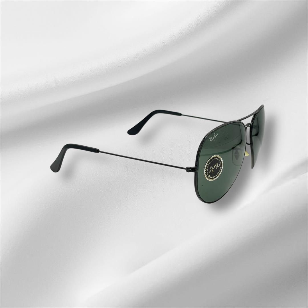 【美品】 B&L ボシュロム レイバン サングラス ブラックフレーム