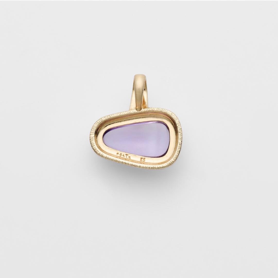 agete K5アメジストチャーム