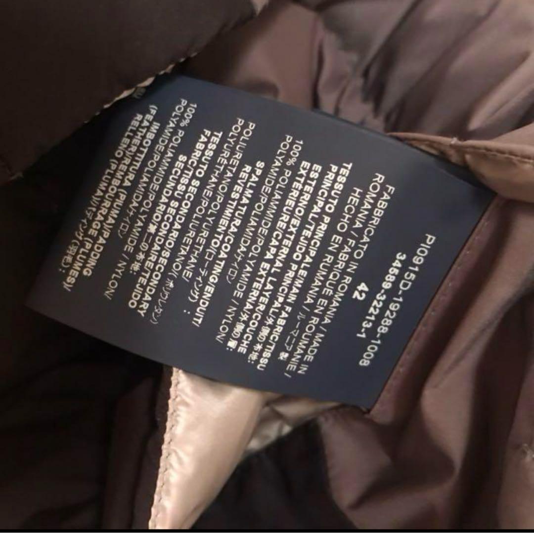 美品⭐︎HERNO リバーシブル半袖ダウン　グラデーションカラー　42