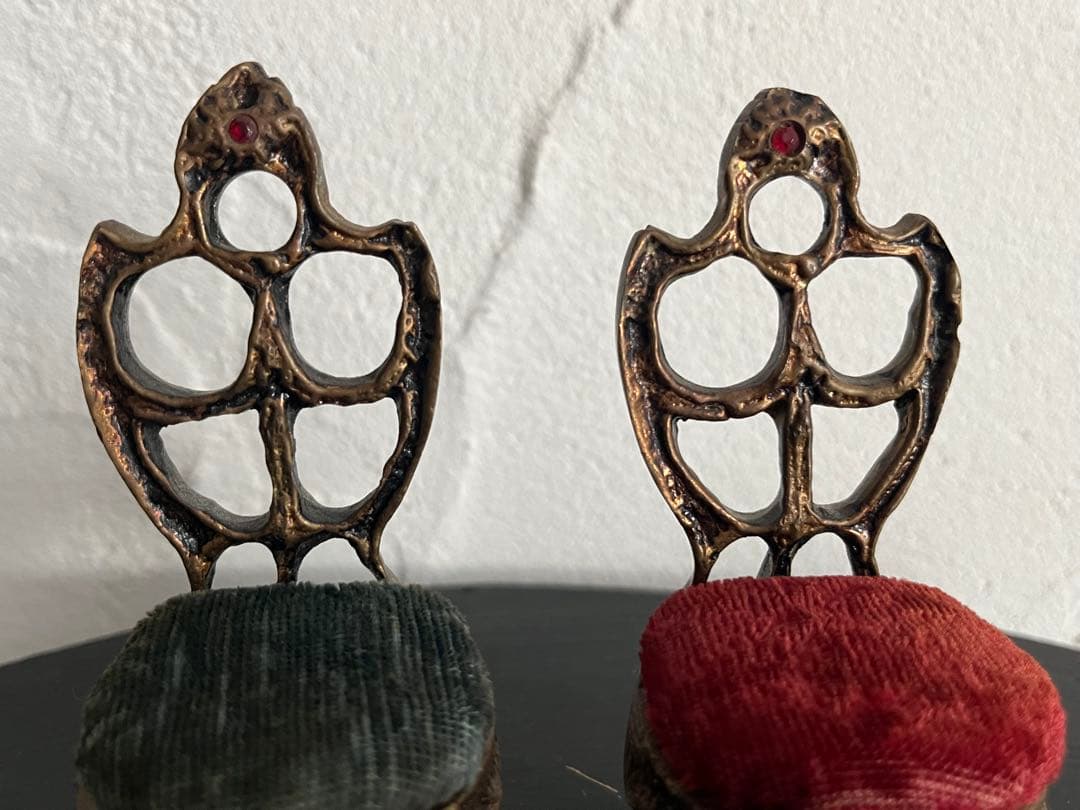 ☆値下げ☆　フランスアンティーク　ミニチュアの椅子セット 2個