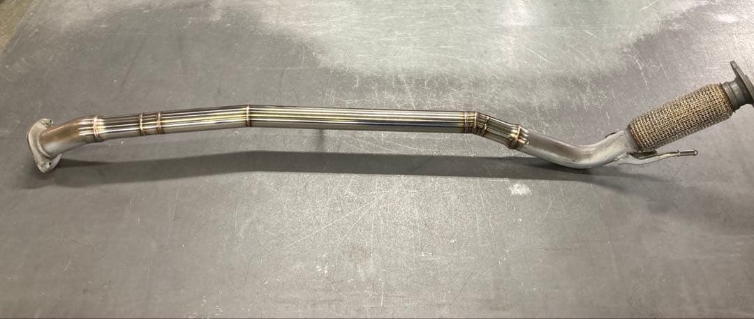 AXVH70フロントパイプ　純正ストレート加工