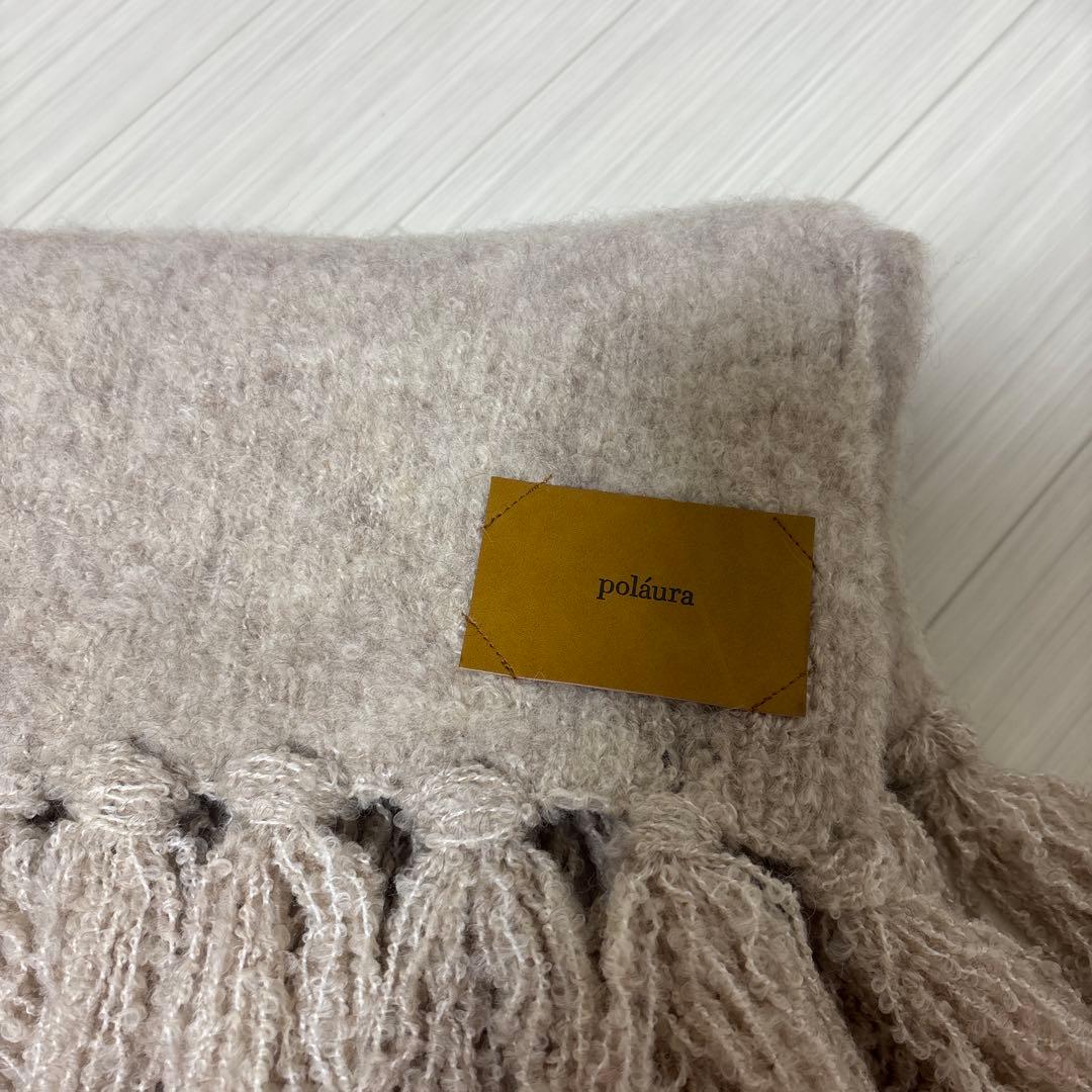 poláura マフラーセットオーバーサイズカーディガン