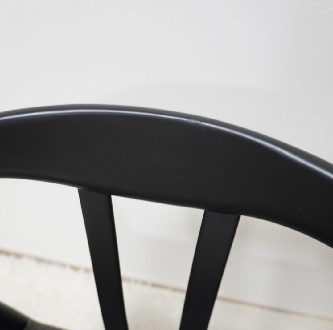 リボーンチェア　椅子　ダイニングチェア　リプロダクト　Yチェア ブラック　①