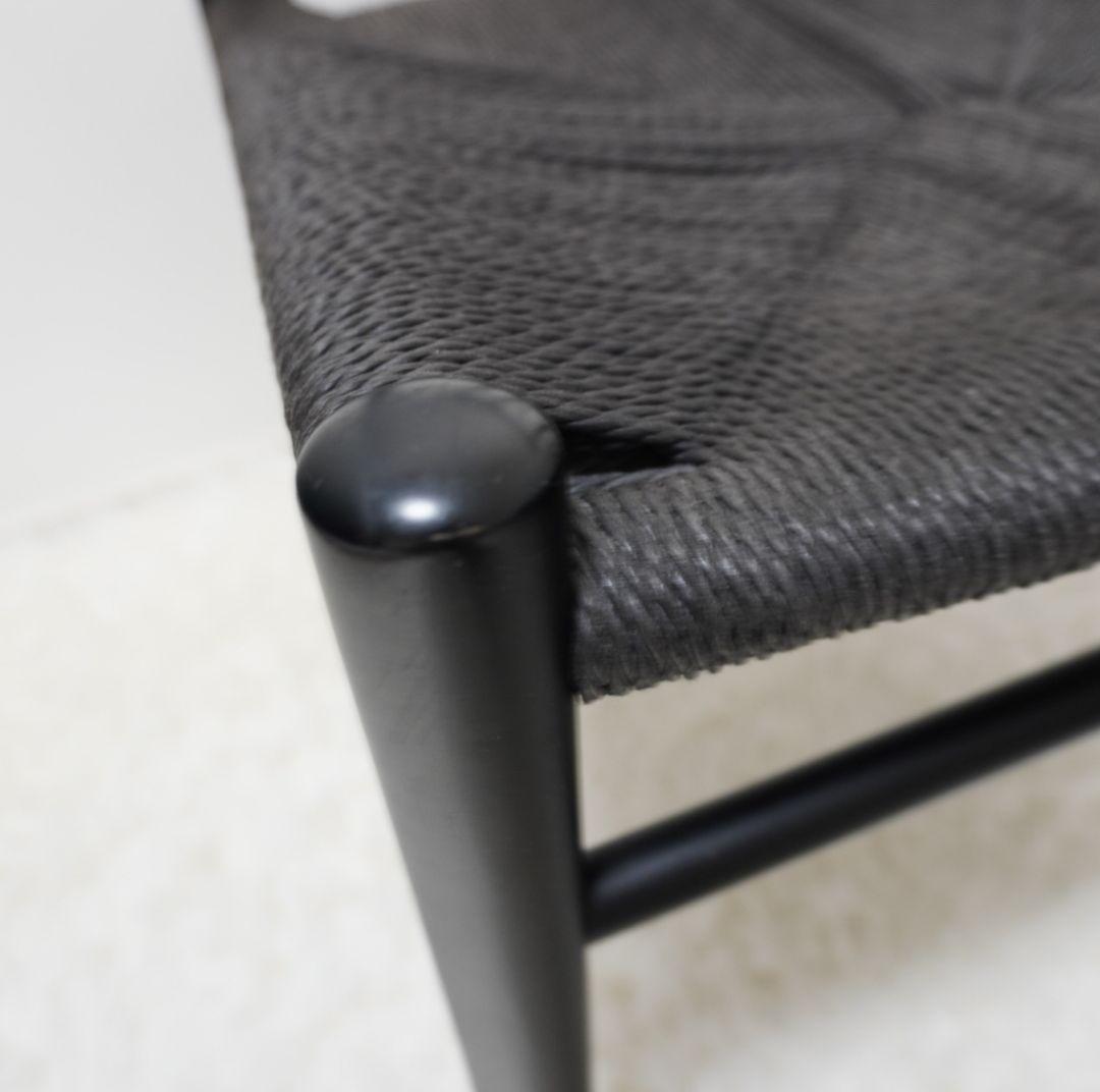 リボーンチェア　椅子　ダイニングチェア　リプロダクト　Yチェア ブラック　①