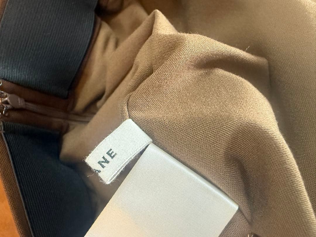 パンツ clane LOW WAIST TUCK SHORT PANTS