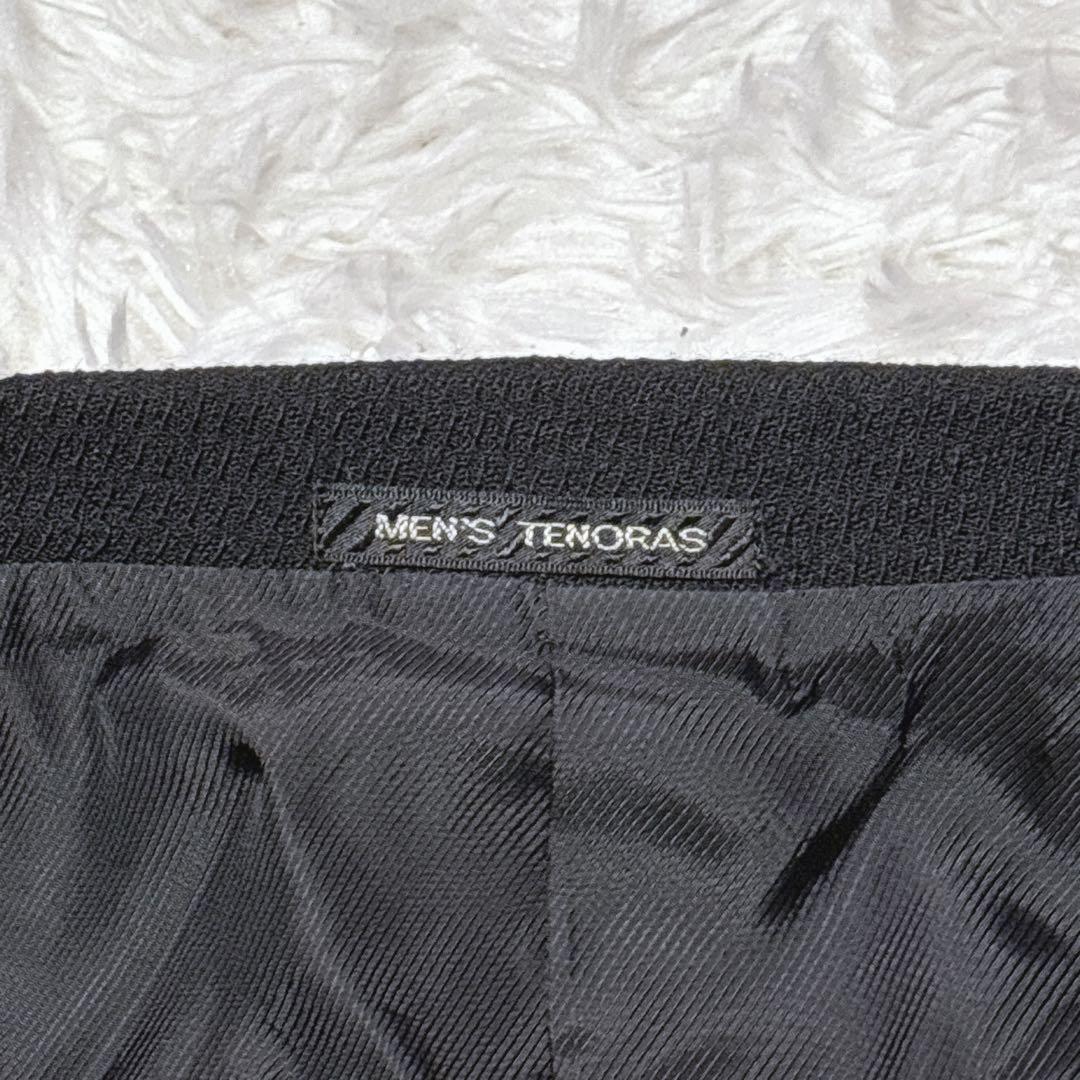 希少 マオカラー✨メンズティノラス 3ピーススーツ 黒 Sサイズ