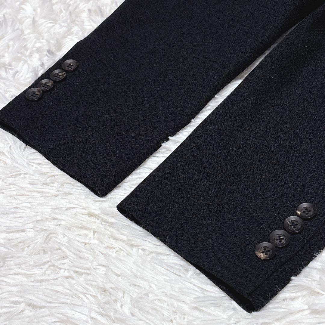 希少 マオカラー✨メンズティノラス 3ピーススーツ 黒 Sサイズ