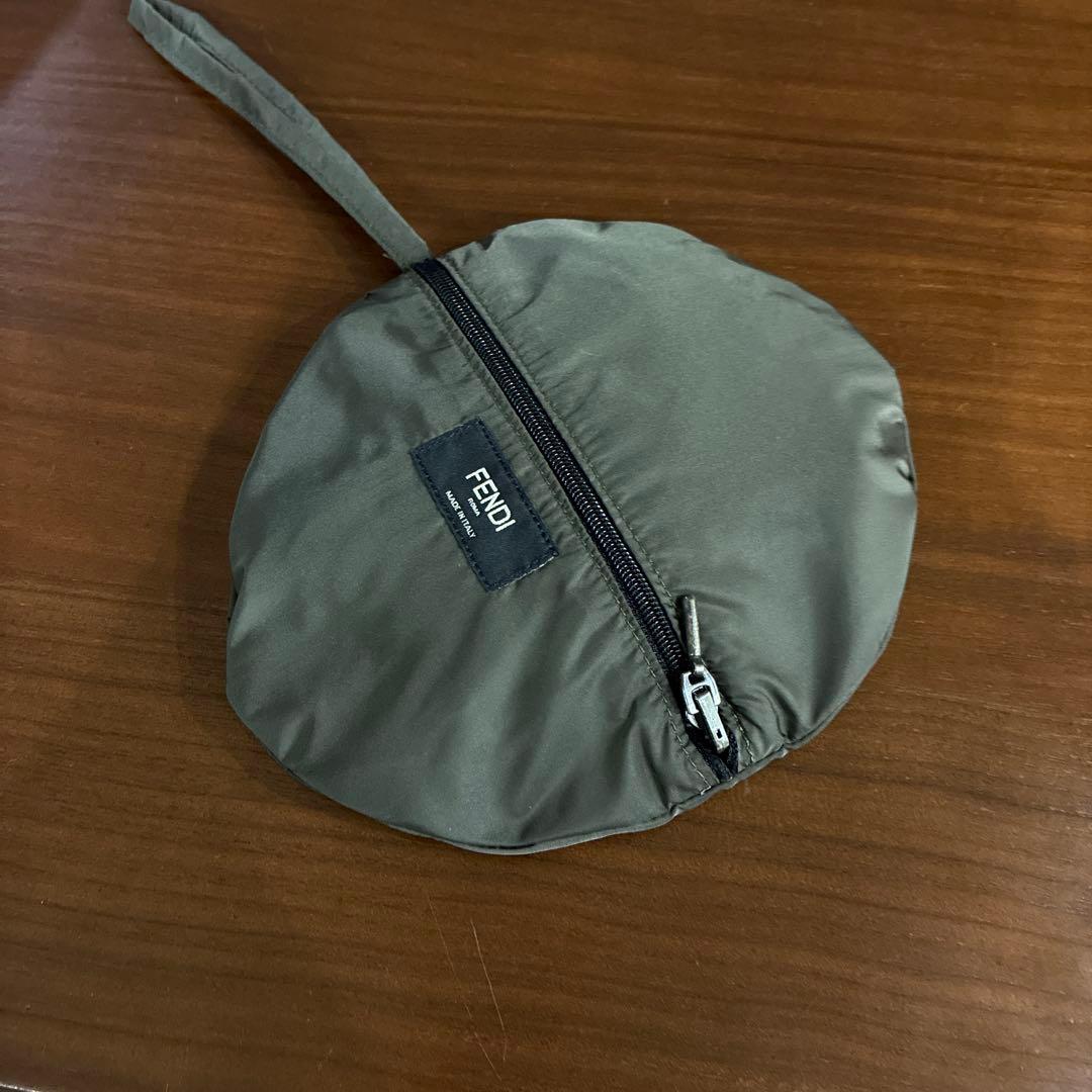 FENDI 迷彩柄 バケットハット カーキ　カモフラ