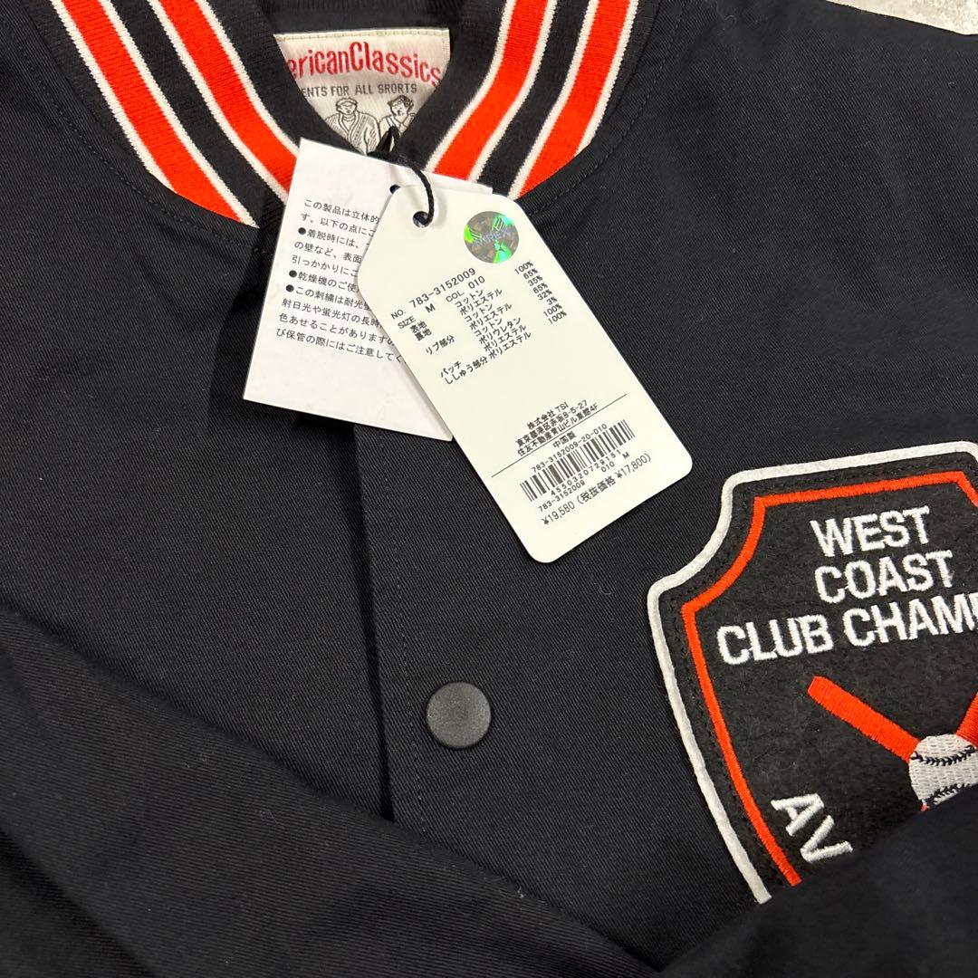 【未使用】AVIREX タグ付きブルゾン