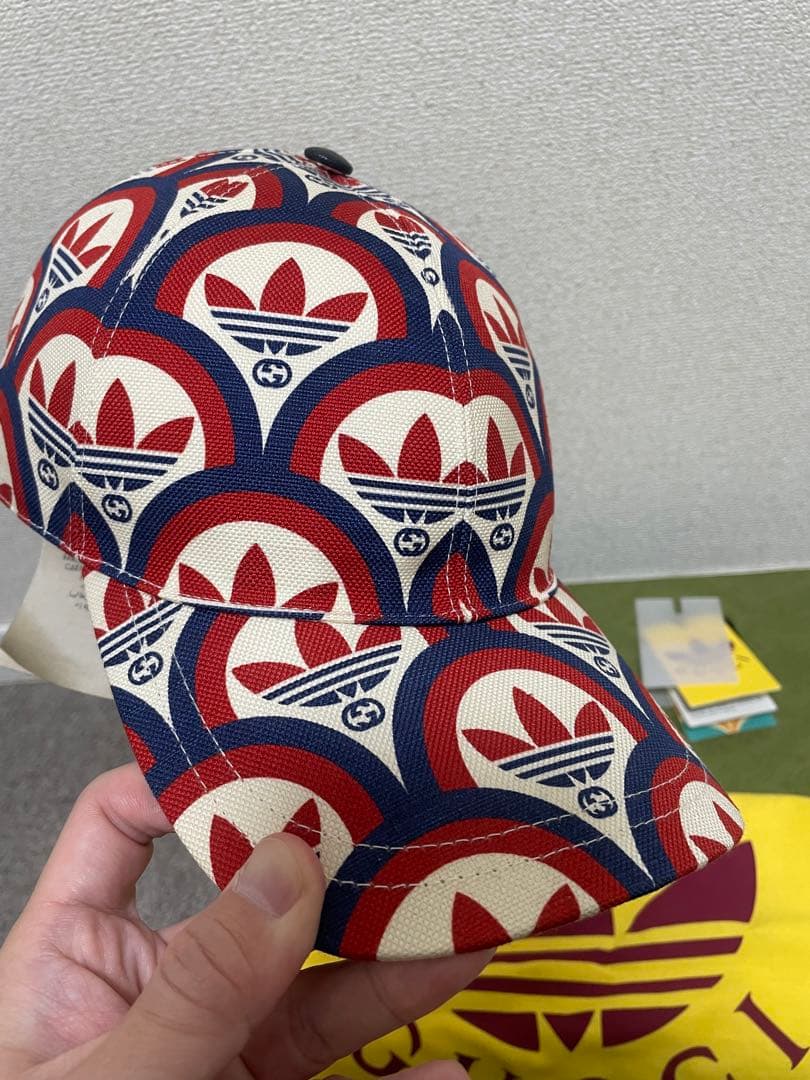 グッチ アディダス コラボ キャップ