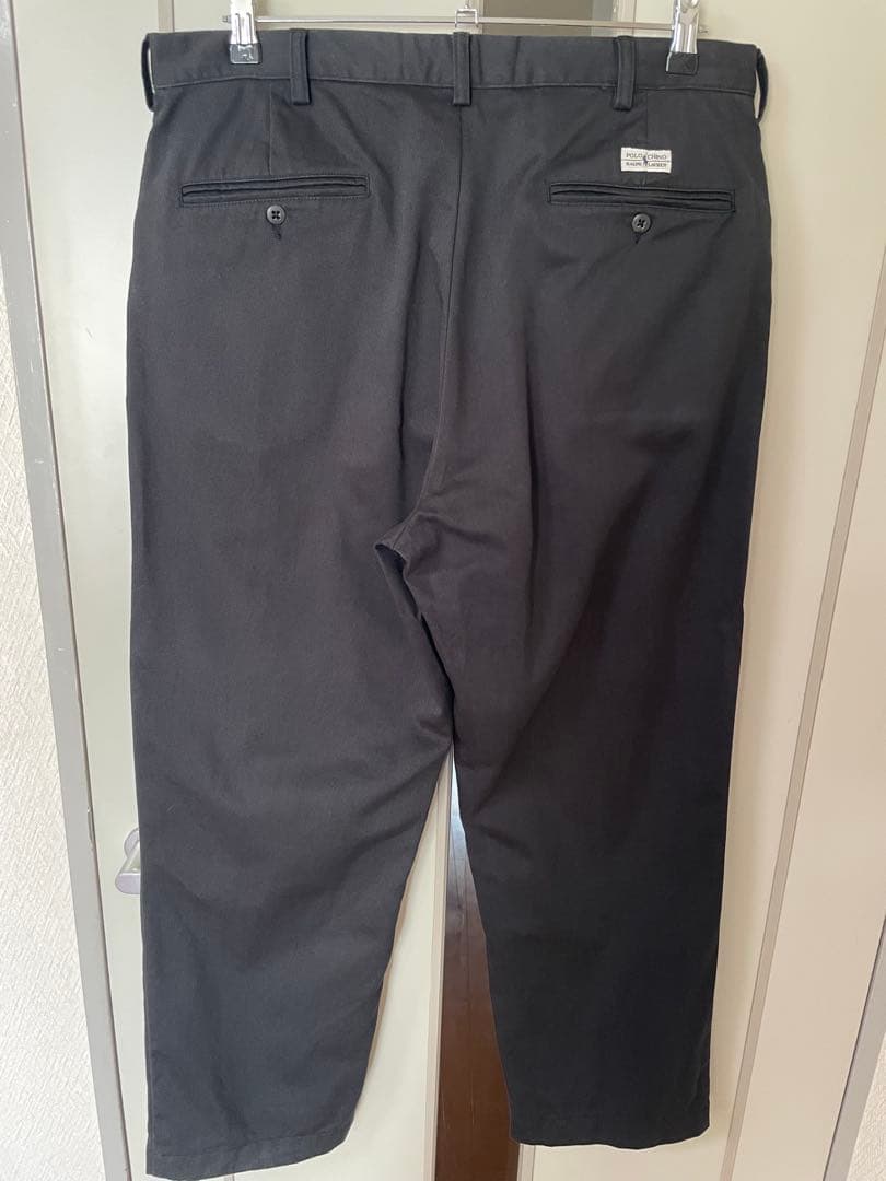 90s Polo Ralph Lauren ブラック チノパン