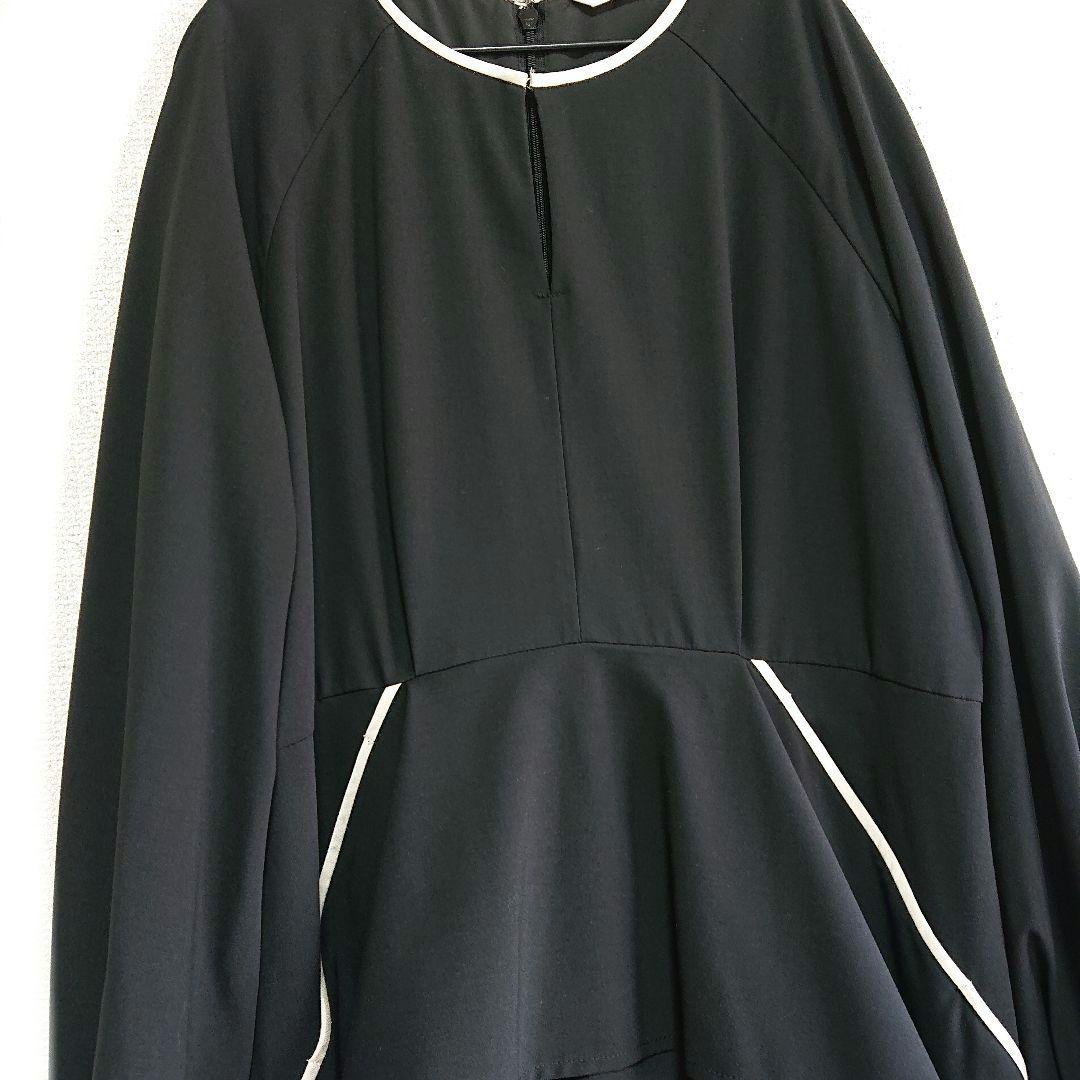 CLANE ウエストフリルワンピース