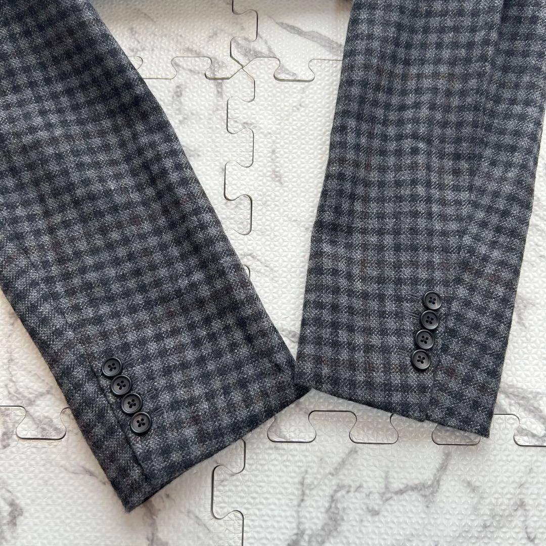 極美品✨マッキントッシュロンドン カシミヤ100% テーラードジャケット L位