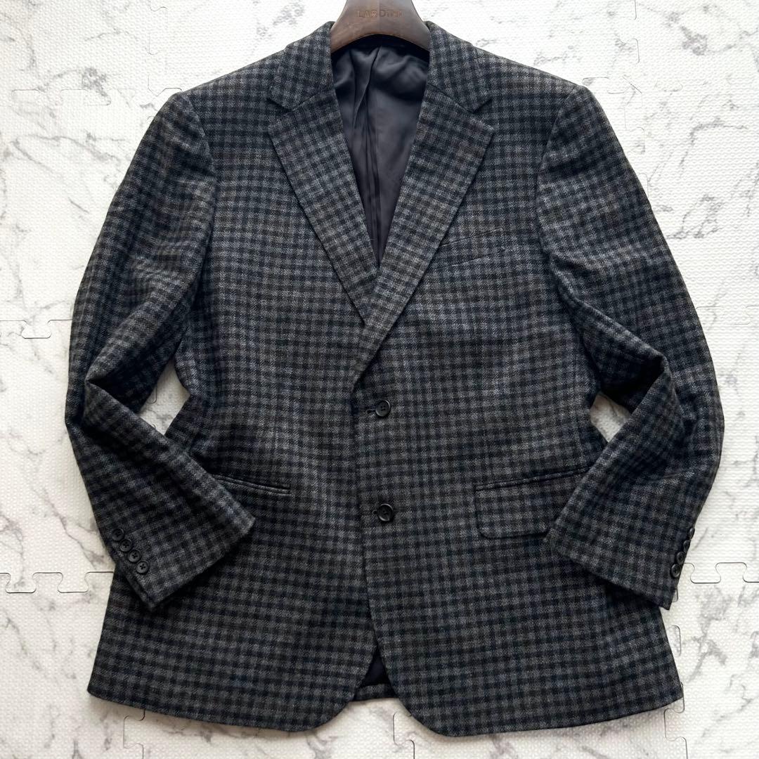 極美品✨マッキントッシュロンドン カシミヤ100% テーラードジャケット L位