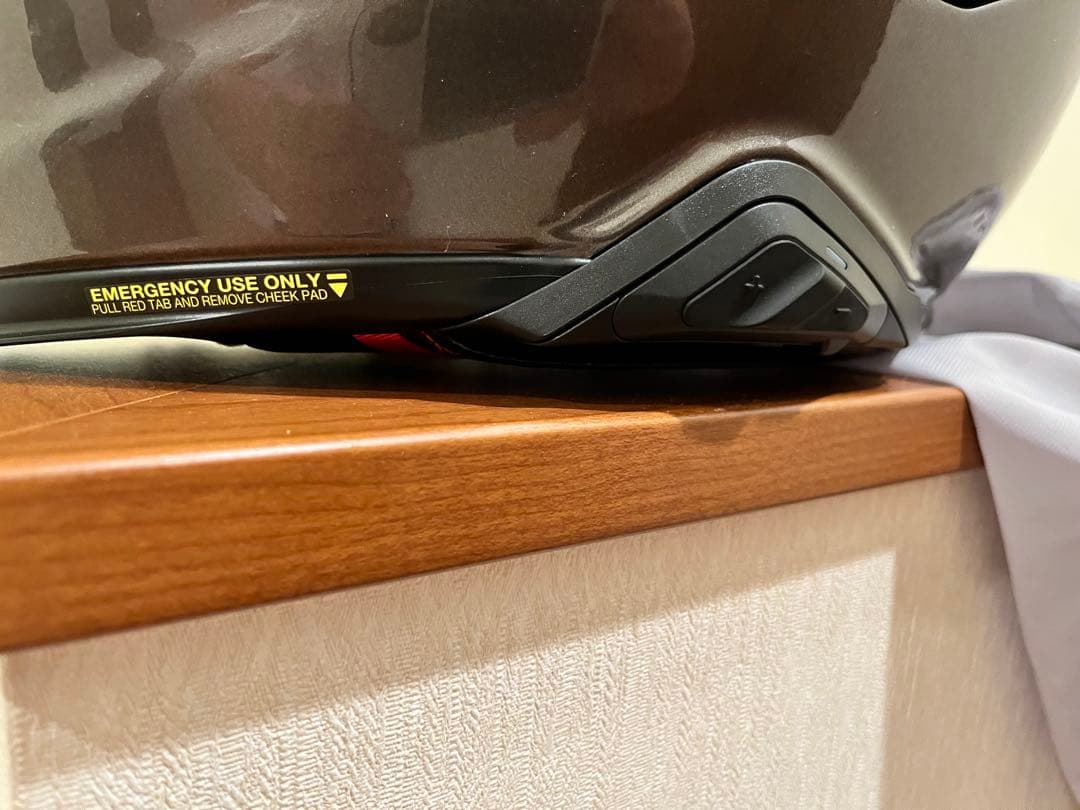 SHOEI GT-AIR II フルフェイス　グレーメタリック　セナインカム付き