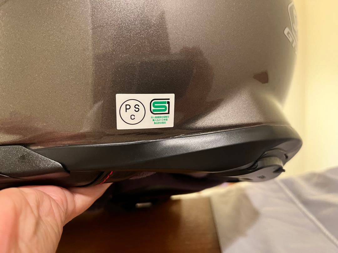 SHOEI GT-AIR II フルフェイス　グレーメタリック　セナインカム付き