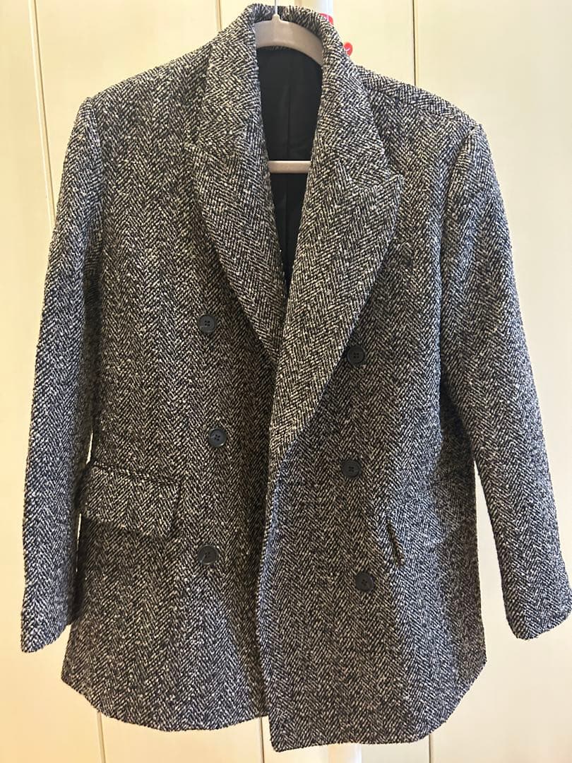 MilaOwen（ミラ オーウェン）ビッグショルダーダブルジャケット