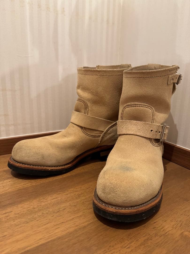 red wing 2965 ラフアウト　ショートエンジニアブーツ