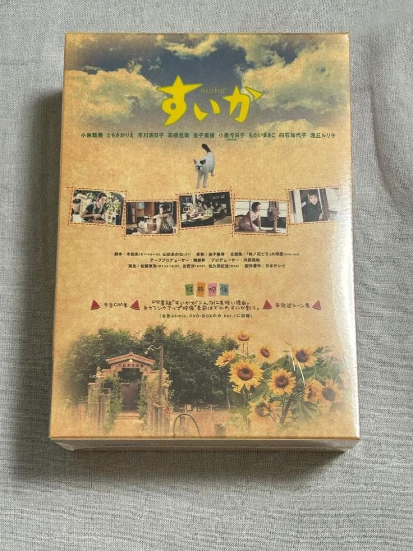 すいか DVD-BOX 全4巻 新品未使用 フィルム付き 希少