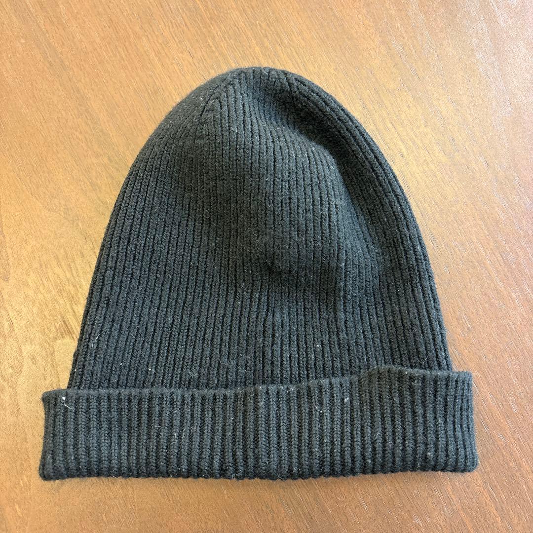 【最終値下】MONCLER モンクレール　ニット帽【ブラック】