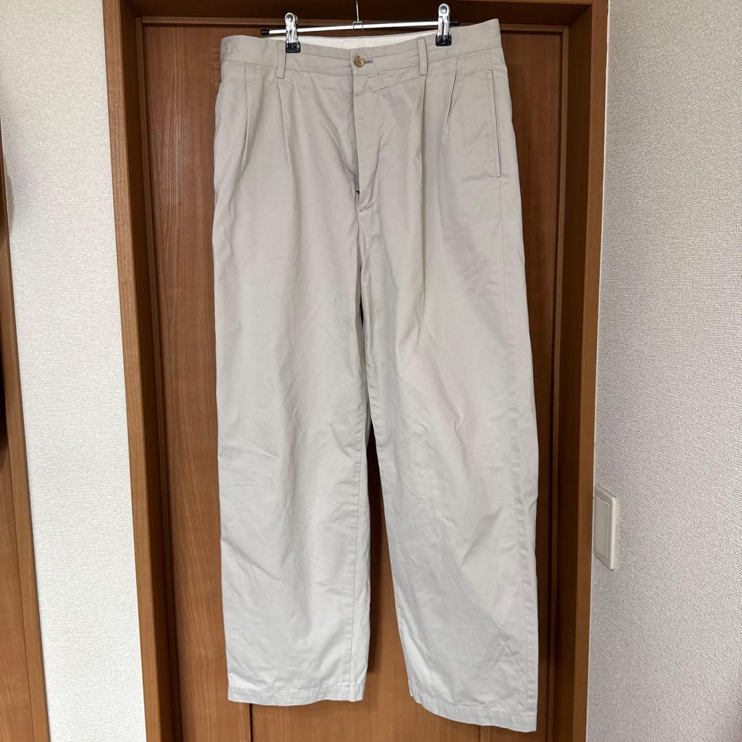 a.presse type.1 chino trousers アプレッセ