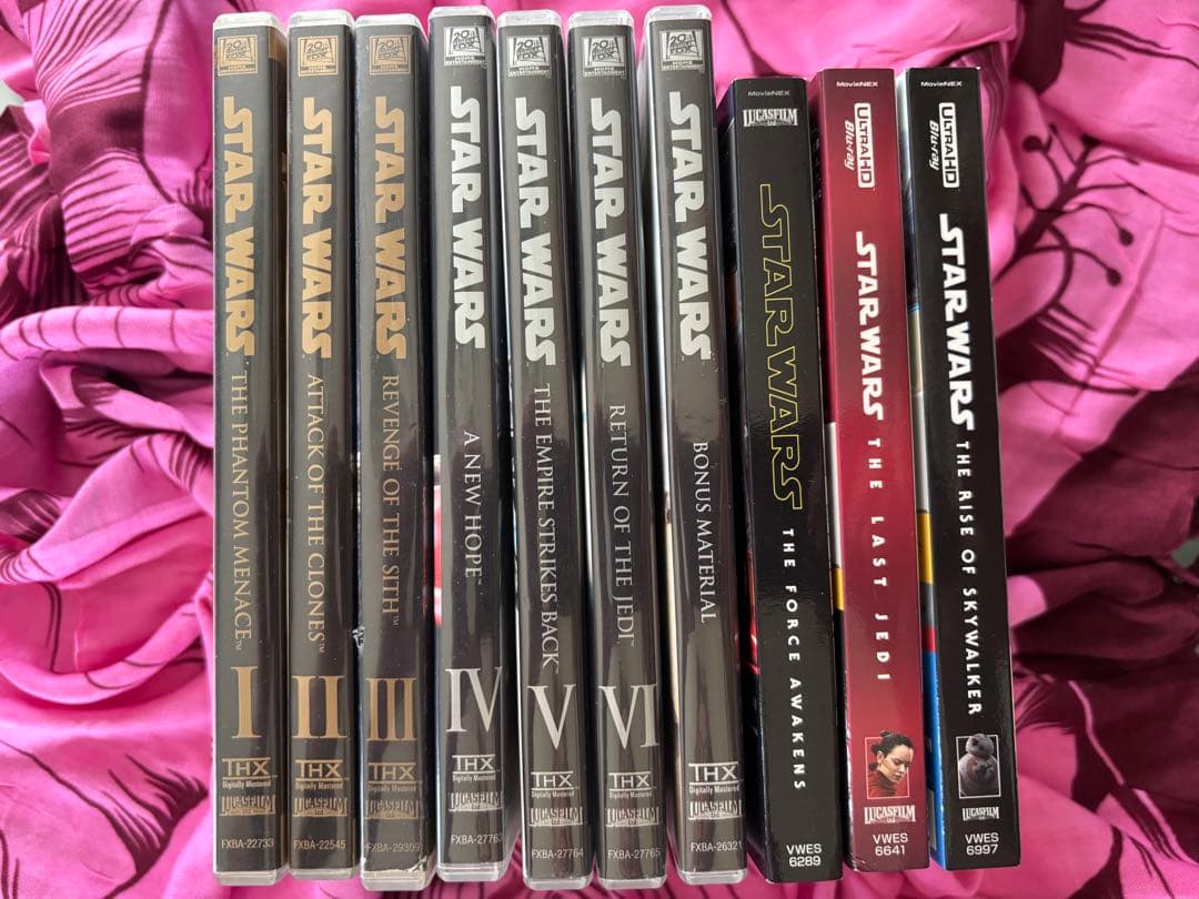 [美品]☆スターウォーズ☆DVD 9作品セット　ばら売り不可