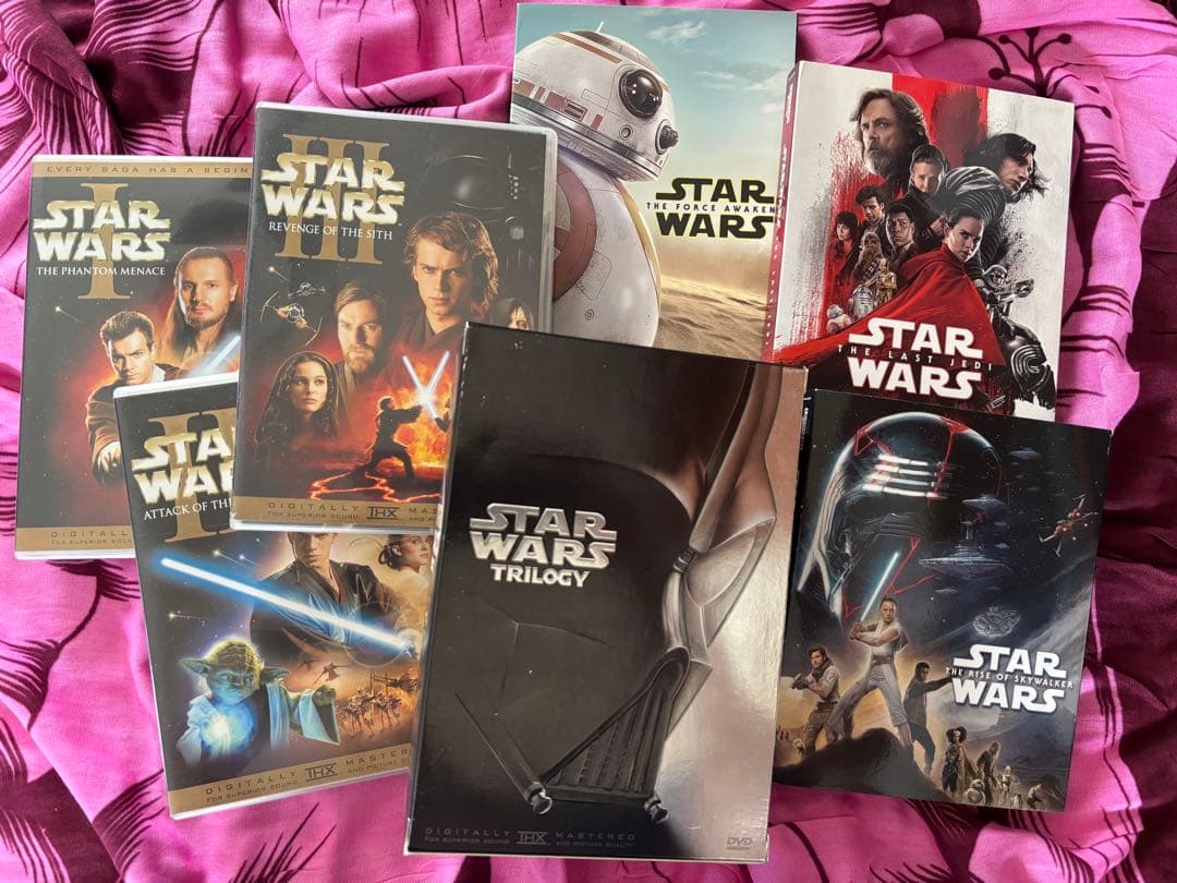 [美品]☆スターウォーズ☆DVD 9作品セット　ばら売り不可