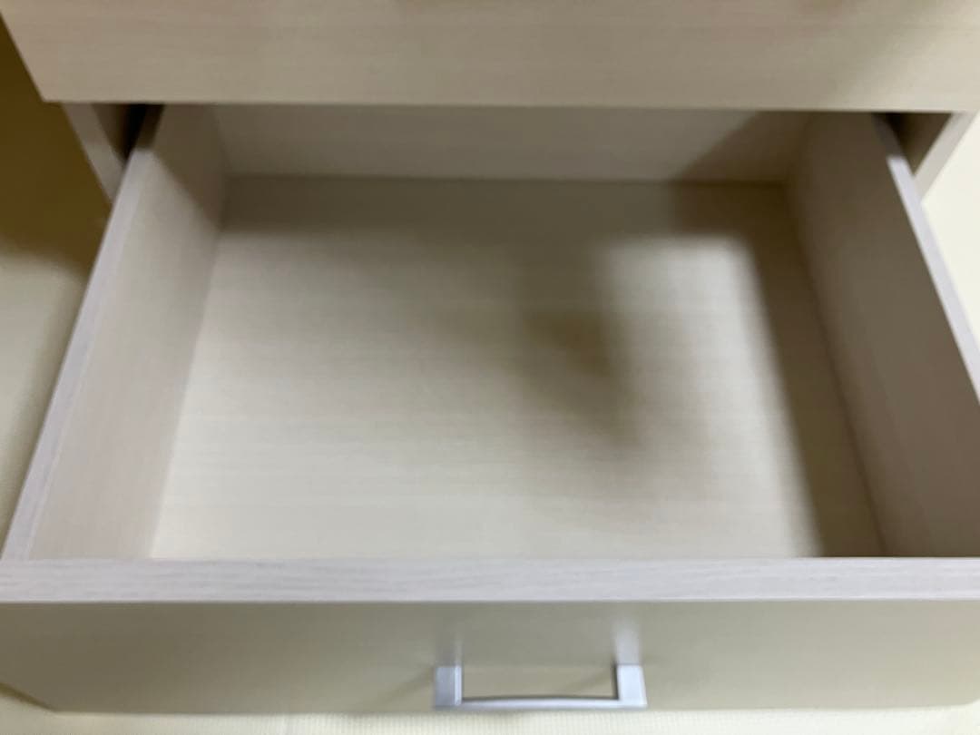 みやび　ニトリ　ワードローブ　マーレ1860 ホワイトウォッシュ