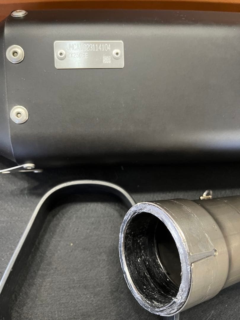 トリックスター　trickster 政府認証スリップオンマフラー　ZX25R