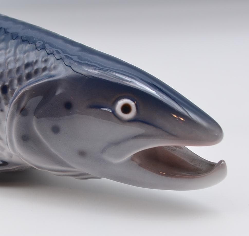 サーモン／マス　２体おまとめ　★ロイヤルコペンハーゲン　デンマーク　ご成約済み