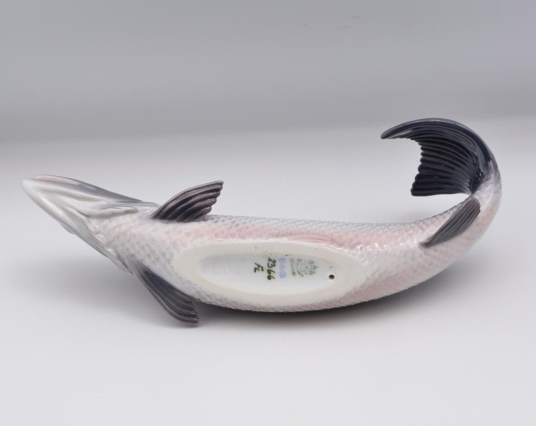 サーモン／マス　２体おまとめ　★ロイヤルコペンハーゲン　デンマーク　ご成約済み