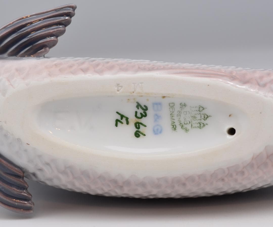 サーモン／マス　２体おまとめ　★ロイヤルコペンハーゲン　デンマーク　ご成約済み