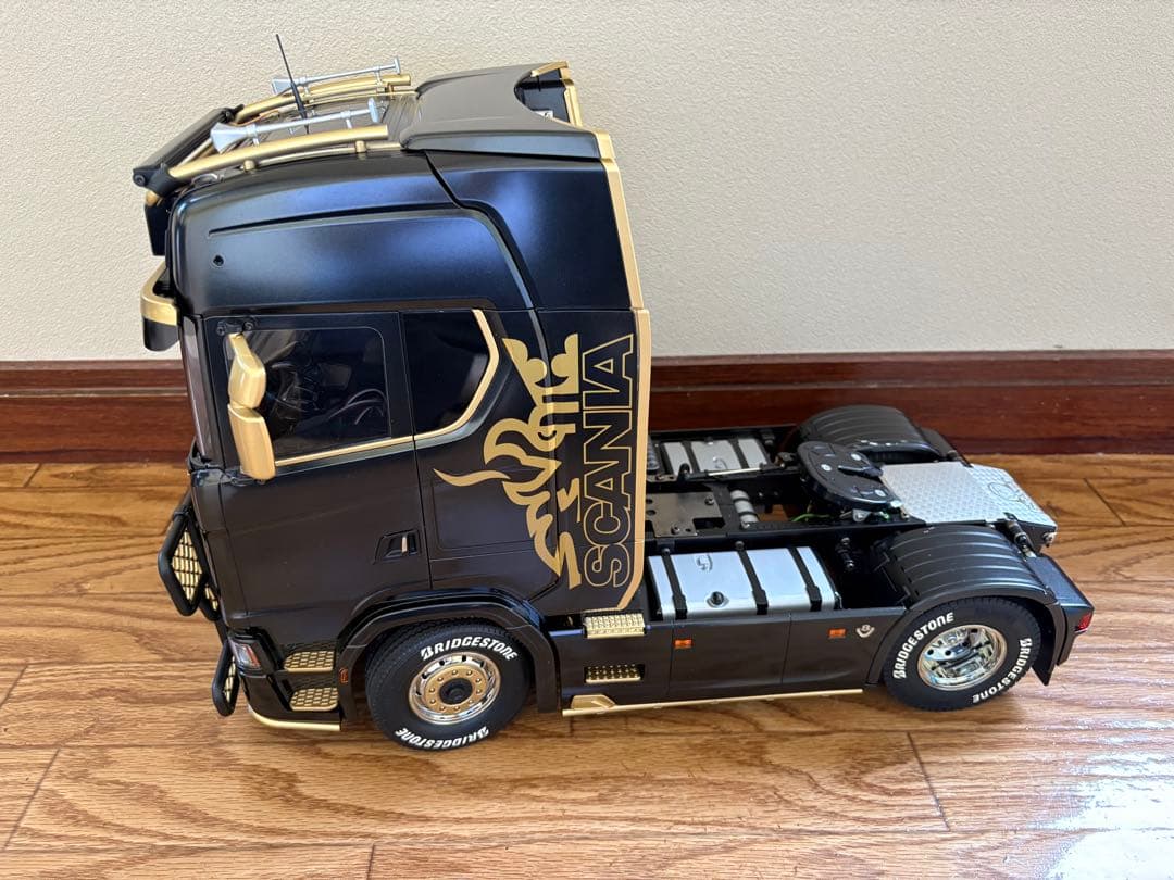 タミヤ 1/14RC スカニア770S 4×2 フルオペ➕ フラットベッドSET