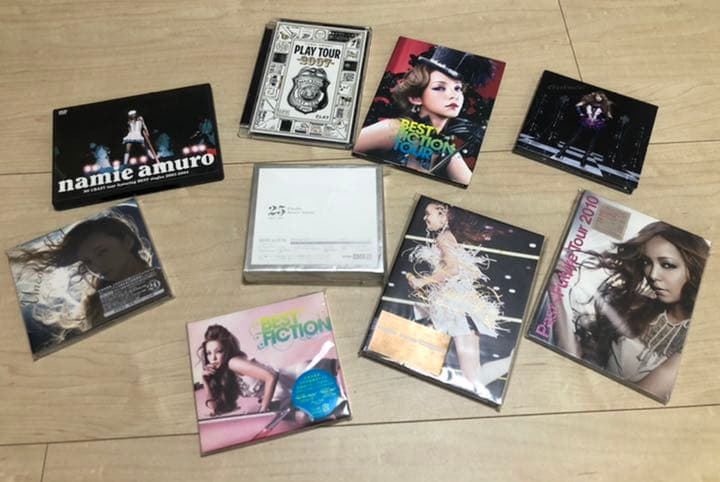 ☆安室奈美恵 ツアーDVD Blu-ray アルバム 9枚セット★初回限定版☆