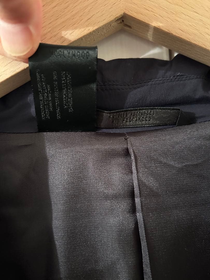 ジャケット・アウター N.HOOLYWOOD DOUBLE-BREASTED LONG COAT 38