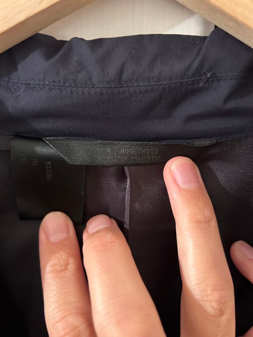 ジャケット・アウター N.HOOLYWOOD DOUBLE-BREASTED LONG COAT 38