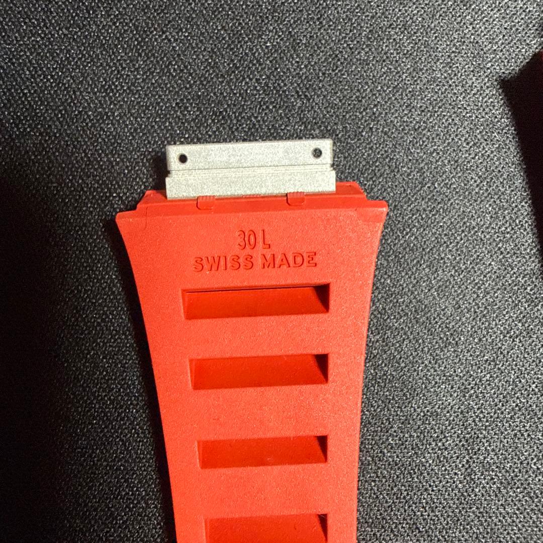 リシャールミル RM30 L 赤　ラバーベルト