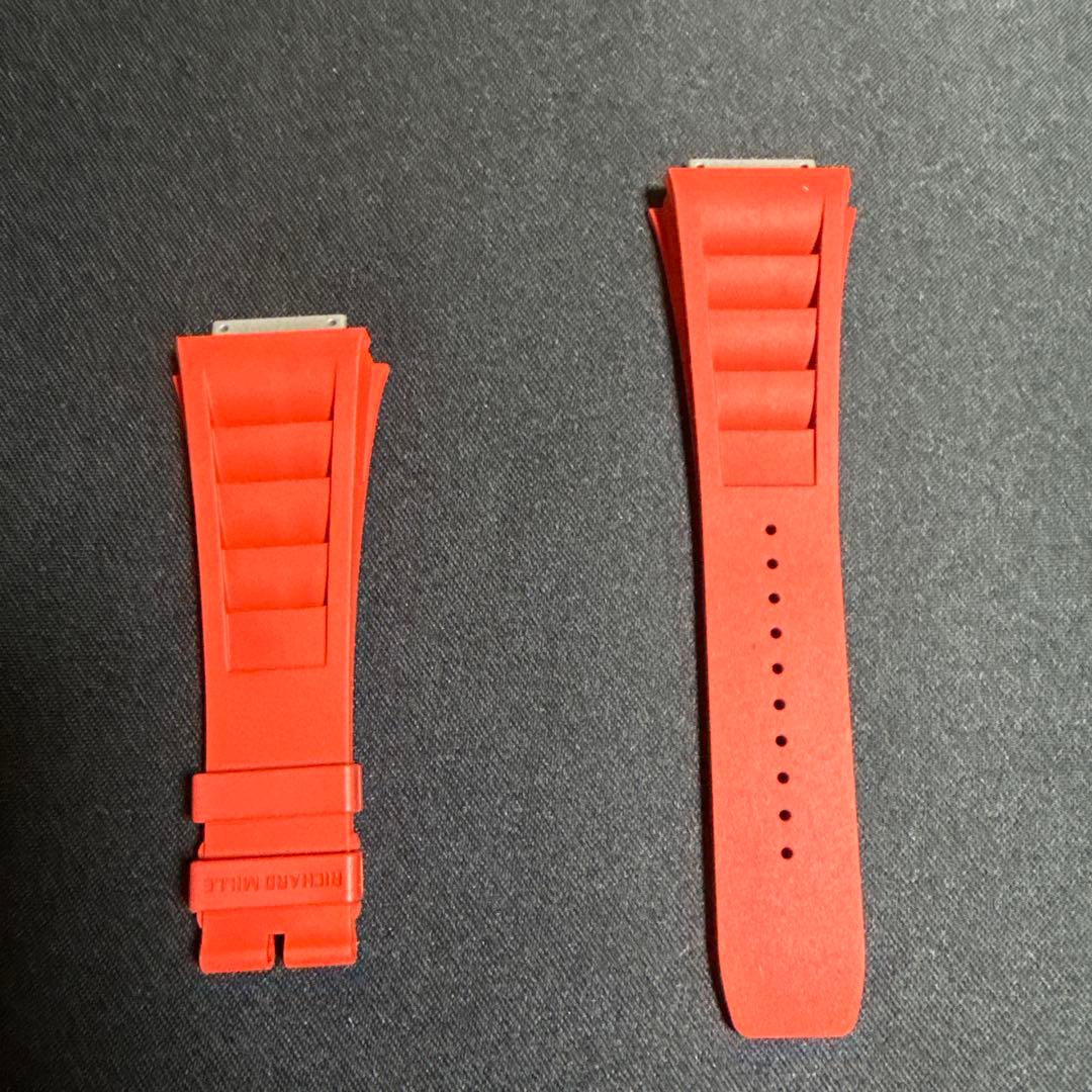 リシャールミル RM30 L 赤　ラバーベルト