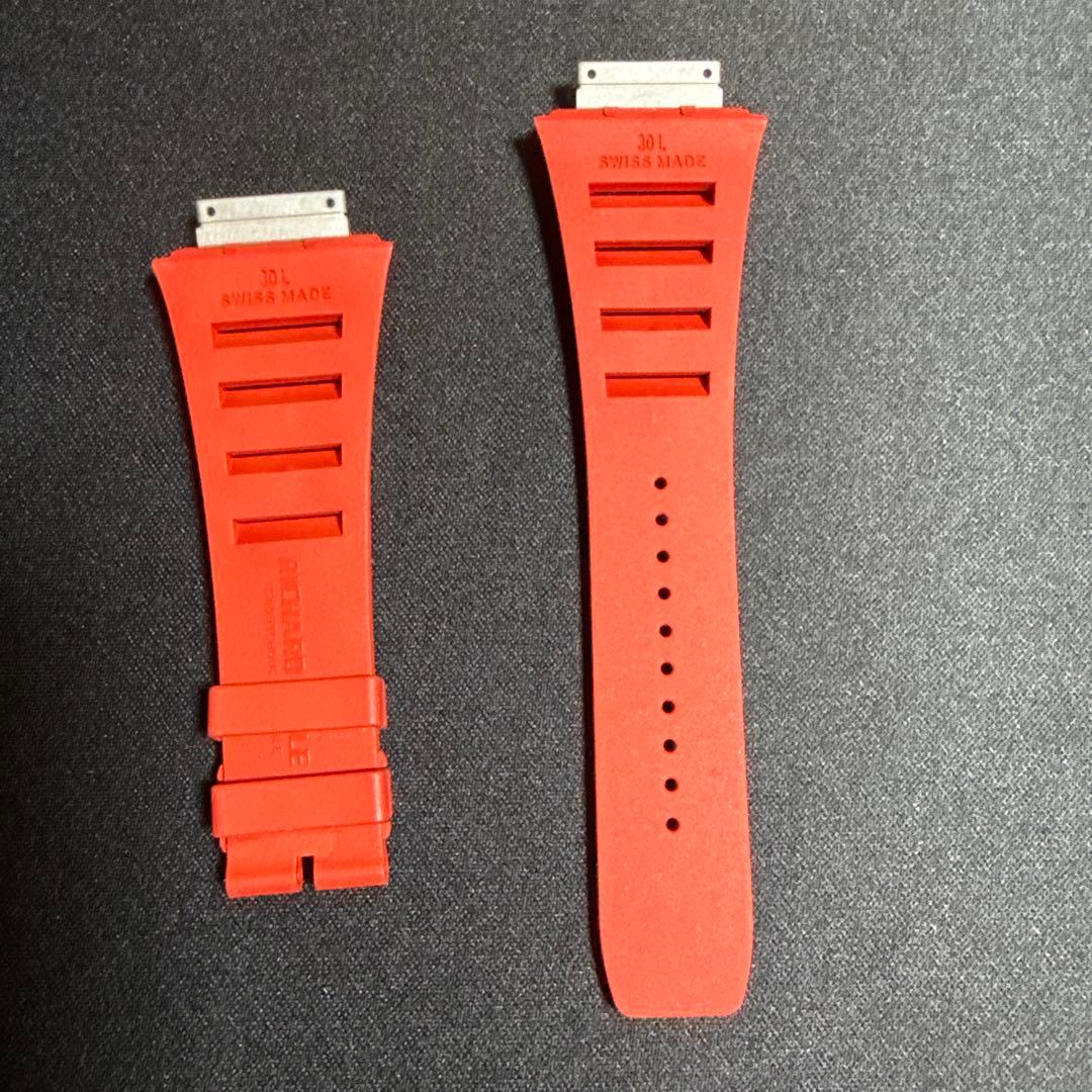 リシャールミル RM30 L 赤　ラバーベルト