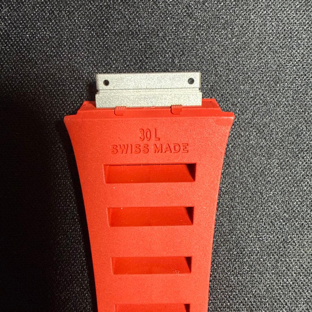 リシャールミル RM30 L 赤　ラバーベルト