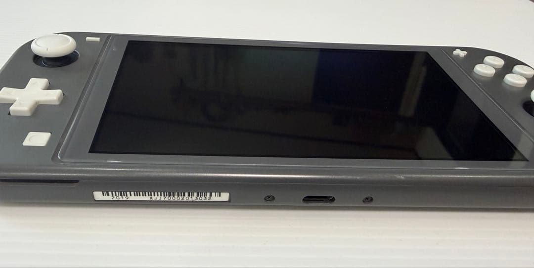 Nintendo Switch Lite グレー 本体　箱付き　状態良好