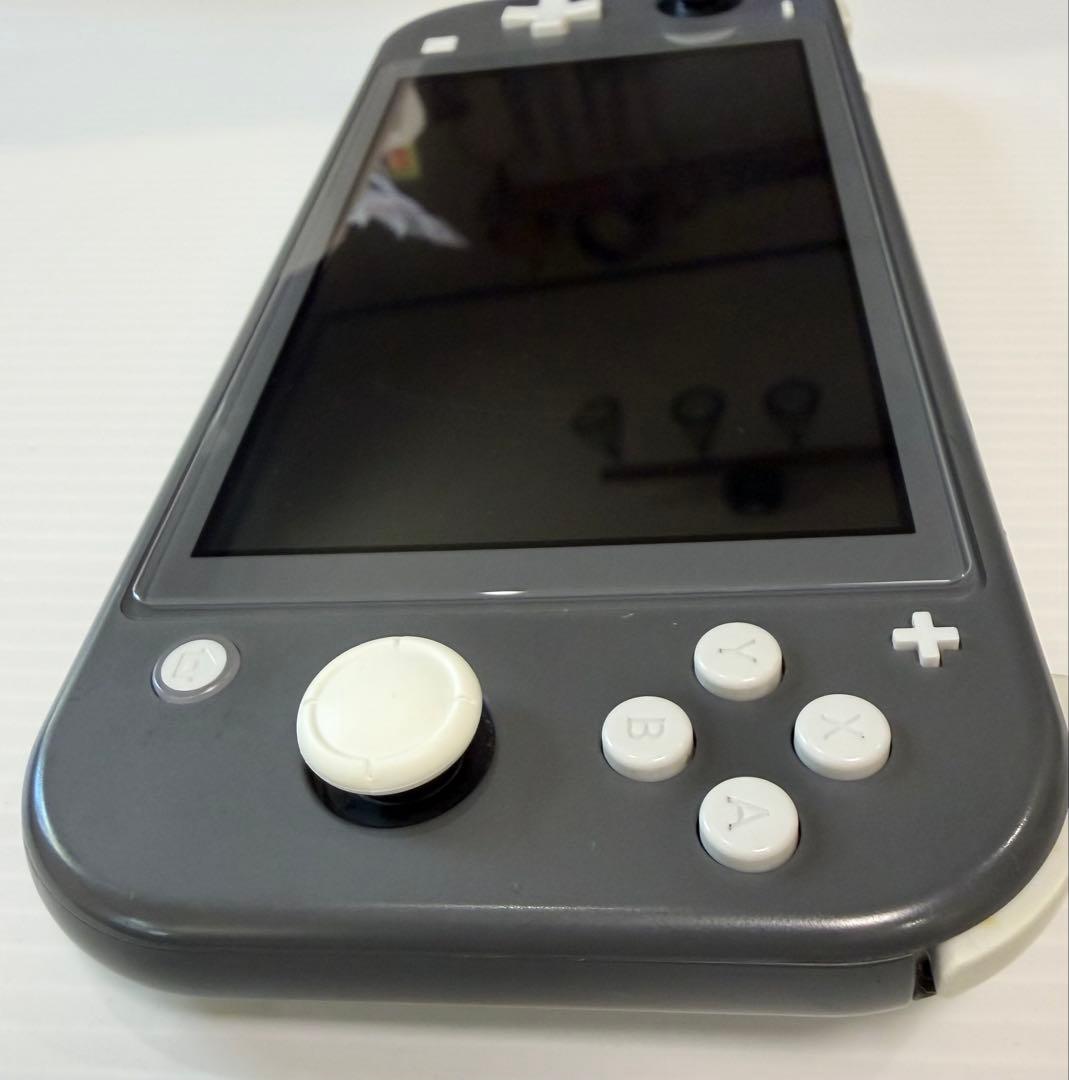 Nintendo Switch Lite グレー 本体　箱付き　状態良好