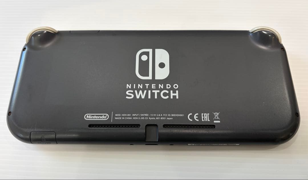 Nintendo Switch Lite グレー 本体　箱付き　状態良好