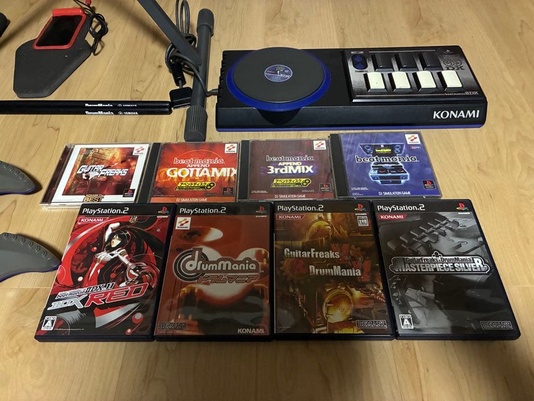 KONAMI ドラムマニア　ギターフリークス　ビートマニア　セット
