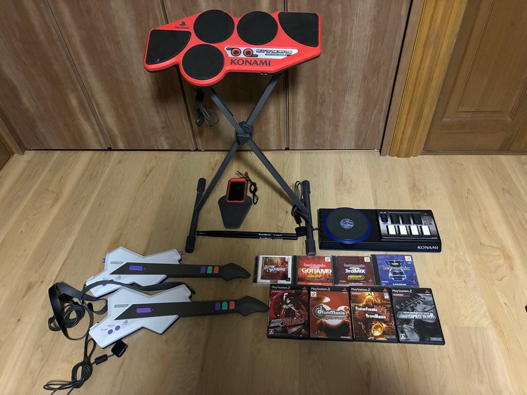 KONAMI ドラムマニア　ギターフリークス　ビートマニア　セット
