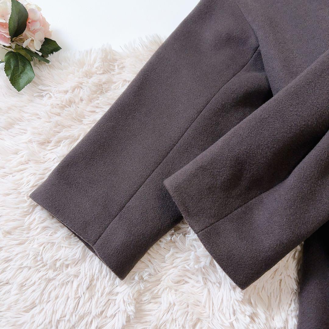 美品ꕥイエナ 高級生地 MANTECO オーバーチェスターコート 日本製